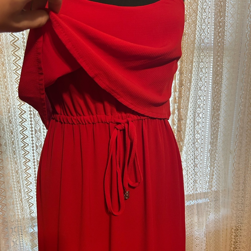 Flowy red dress - Picture 7 of 7